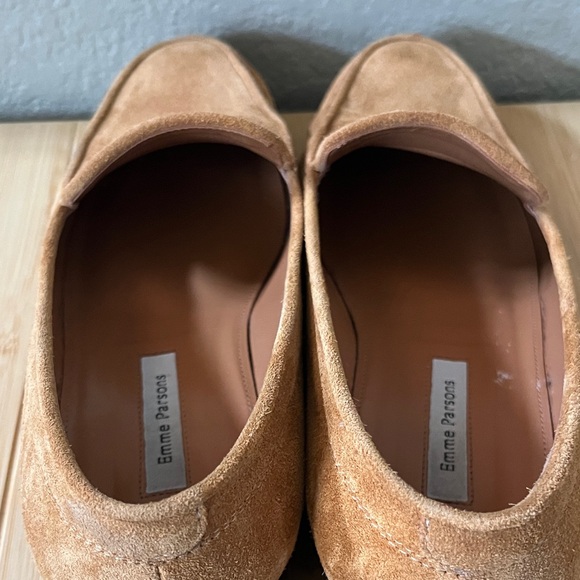 Emme Parsons Danielle Loafers - Fawn Suede (Caramel suede) 37.5 (7.5 US) - Picture 10 of 16